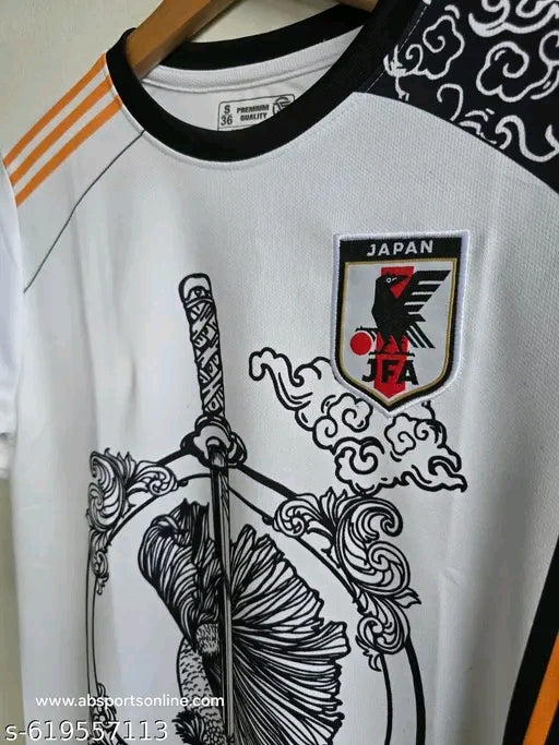 Men’s Premium Japanese Anime T-Shirt – Tsubasa Dragon Fish Design | Samurai Streetwear Tee