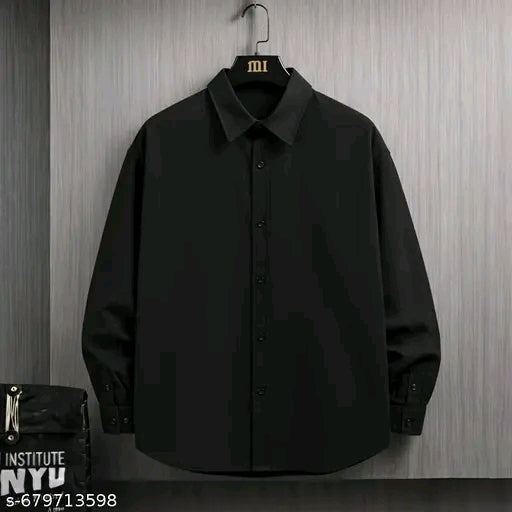 Premium Black Ninja Printed Oversized Shirt for Men – Japanese Streetwear Anime Style