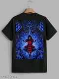 Men’s Premium Black Anime Graphic T-Shirt – Madara Power Design | Streetwear Oversized Tee