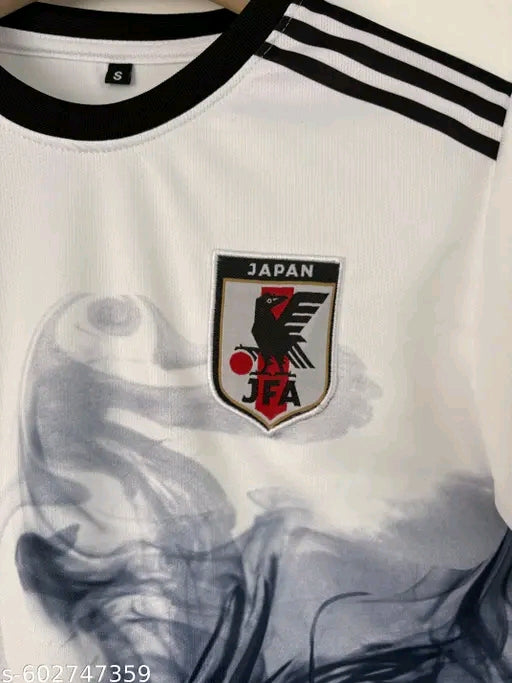 Men’s Japanese Smoke Dragon Graphic T-Shirt | White Anime Streetwear Premium Tee